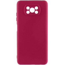 Чехол-силикон Ummi Lakshmi Full Camera Xiaomi Poco X3 NFC /Poco X3 Pro, марсала