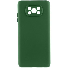 Чехол-силикон Ummi Lakshmi Full Camera Xiaomi Poco X3 NFC /Poco X3 Pro, темно-зеленый