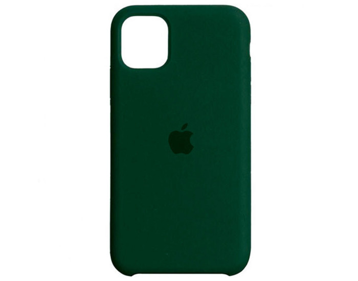 Чехол-силикон оригинал Soft Matte iPhone 11 Pro Max, Atrovirens