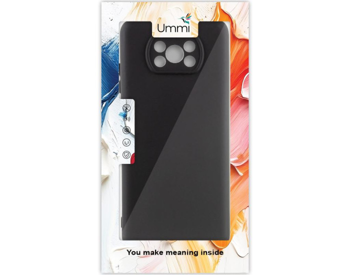 Чехол-силикон Ummi Lakshmi Full Camera Xiaomi Poco X3 NFC /Poco X3 Pro, черный