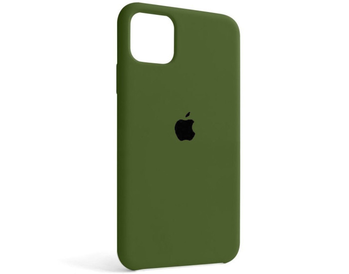 Чехол-силикон оригинал Soft Matte iPhone 11 Pro Max, Army green