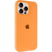 Чехол-силикон оригинал Full Soft Matte iPhone 16 Pro Max, оранжевый