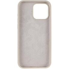 Чехол-силикон оригинал Full Soft Matte iPhone 16 Pro Max, античный белый