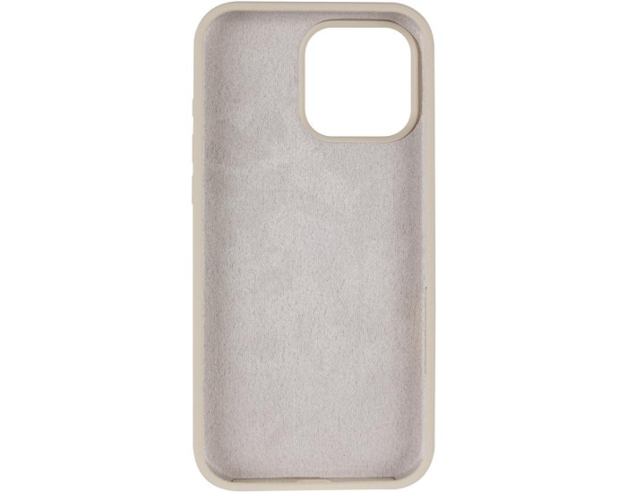 Чехол-силикон оригинал Full Soft Matte iPhone 16 Pro Max, античный белый