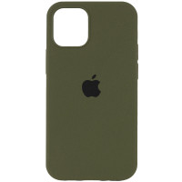 Чохол-силікон оригінал Case Full Protective iPhone 14 Plus, темно-оливковий