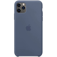 Чехол-силикон оригинал Soft Matte iPhone 11 Pro Max, Alaskan blue