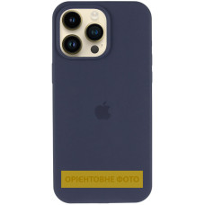 Чехол-силикон оригинал Full Soft Matte with MagSafe iPhone 17 Pro Max, Midnight blue