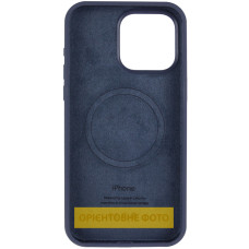 Чехол-силикон оригинал Full Soft Matte with MagSafe iPhone 17 Pro Max, Midnight blue