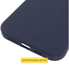 Чехол-силикон оригинал Full Soft Matte with MagSafe iPhone 17 Pro Max, Midnight blue