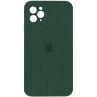 Чохол-силікон оригінал Square Cover Soft Matte Full Camera iPhone 11 Pro Max, Cyprus green