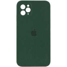 Чехол-силикон оригинал Square Cover Soft Matte Full Camera iPhone 11 Pro Max, Cyprus green