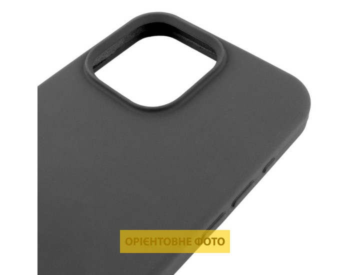 Чехол-силикон оригинал Full Soft Matte with MagSafe iPhone 16 Pro, темно-серый