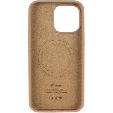 Чехол-силикон оригинал Full Soft Matte with MagSafe iPhone 14 Pro, Desert gold