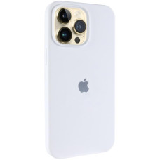 Чехол-силикон оригинал Full Soft Matte with MagSafe iPhone 14 Pro, белый