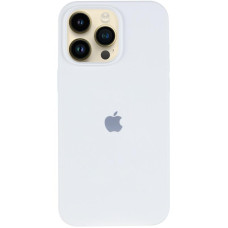 Чехол-силикон оригинал Full Soft Matte with MagSafe iPhone 14 Pro, белый