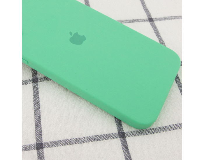 Чехол-силикон оригинал Square Cover Soft Matte Full Camera iPhone 11 Pro Max, Spearmint