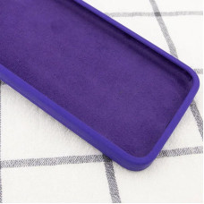 Чехол-силикон оригинал Square Cover Soft Matte Full Camera iPhone 11 Pro Max, Ultra violet