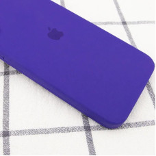 Чехол-силикон оригинал Square Cover Soft Matte Full Camera iPhone 11 Pro Max, Ultra violet