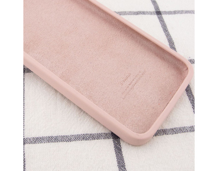 Чехол-силикон оригинал Square Cover Soft Matte Full Camera iPhone 11 Pro Max, Pink sand