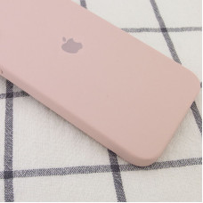 Чехол-силикон оригинал Square Cover Soft Matte Full Camera iPhone 11 Pro Max, Pink sand