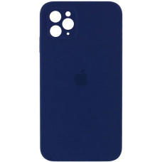Чехол-силикон оригинал Square Cover Soft Matte Full Camera iPhone 11 Pro Max, Midnight blue