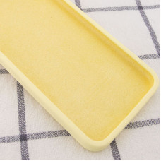 Чехол-силикон оригинал Square Cover Soft Matte Full Camera iPhone 11 Pro Max, Mellow yellow