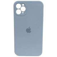 Чехол-силикон оригинал Square Cover Soft Matte Full Camera iPhone 11 Pro Max, Lilac
