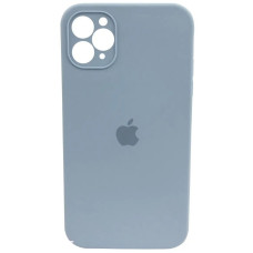 Чехол-силикон оригинал Square Cover Soft Matte Full Camera iPhone 11 Pro Max, Lilac