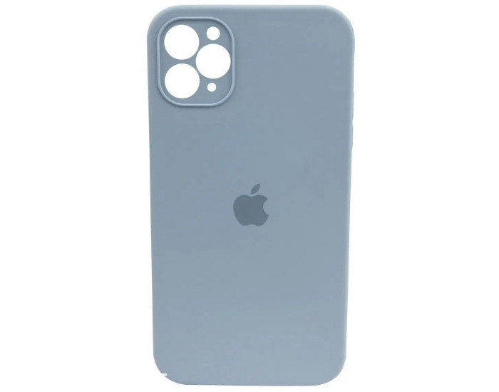 Чехол-силикон оригинал Square Cover Soft Matte Full Camera iPhone 11 Pro Max, Lilac