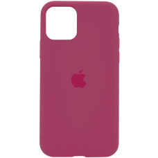 Чехол-силикон оригинал Full Cover Soft Matte iPhone 11 Pro Max, Rose red