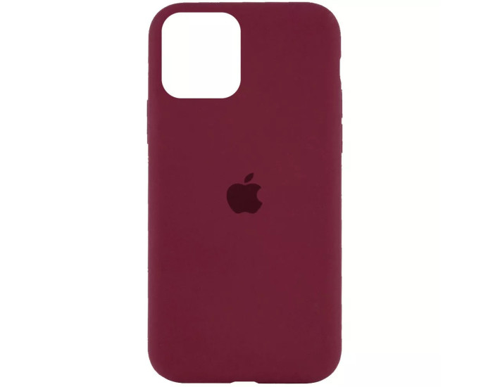 Чехол-силикон оригинал Full Cover Soft Matte iPhone 11 Pro Max, Plum