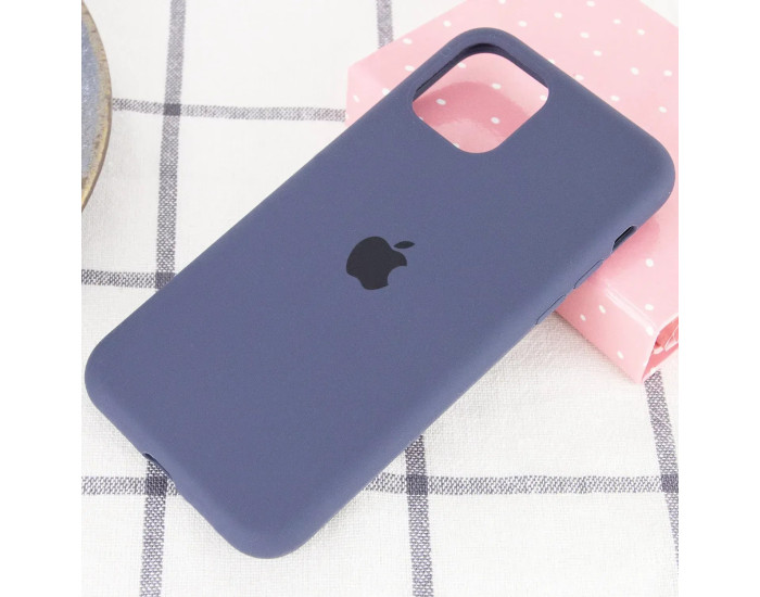 Чехол-силикон оригинал Full Cover Soft Matte iPhone 11 Pro Max, Midnight blue