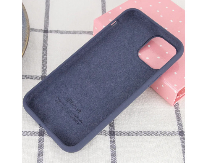 Чехол-силикон оригинал Full Cover Soft Matte iPhone 11 Pro Max, Midnight blue