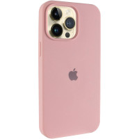 Чохол-силікон оригінал Full Soft Matte with MagSafe iPhone 14 Pro (Рожевий / Pink Sand)