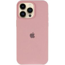 Чехол-силикон оригинал Full Soft Matte with MagSafe iPhone 14 Pro (Розовый / Pink Sand)