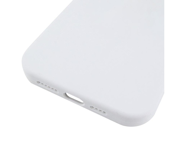 Чехол-силикон оригинал Full Soft Matte with MagSafe iPhone 13 Pro Max, белый