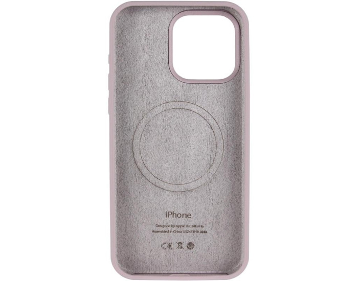Чехол-силикон оригинал Full Soft Matte with MagSafe iPhone 13 Pro Max, лавандовый