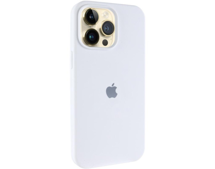 Чехол-силикон оригинал Full Soft Matte with MagSafe iPhone 13 Pro, White