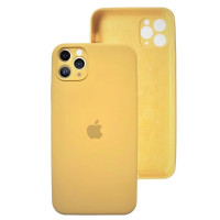Чохол-силікон оригінал Soft Matte Full Camera iPhone 11 Pro Max Yellow