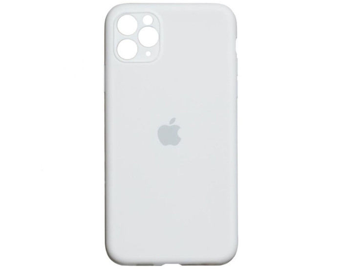 Чехол-силикон оригинал Soft Matte Full Camera iPhone 11 Pro Max, White