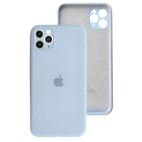 Чехол-силикон оригинал Soft Matte Full Camera iPhone 11 Pro Max, Lilac cream