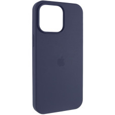 Чехол-силикон оригинал Full Soft Matte with MagSafe iPhone 13, темно-серый