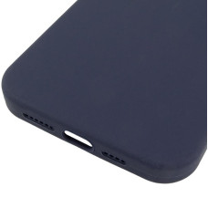 Чехол-силикон оригинал Full Soft Matte with MagSafe iPhone 13, темно-серый