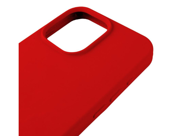 Чехол-силикон оригинал Full Soft Matte with MagSafe iPhone 11 Pro, красный