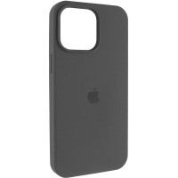 Чехол-силикон оригинал Full Soft Matte with MagSafe iPhone 11 Pro, темно-серый