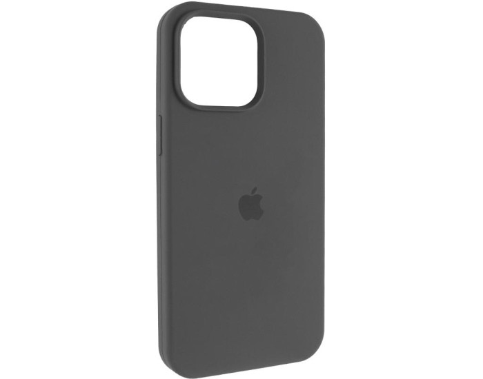Чехол-силикон оригинал Full Soft Matte with MagSafe iPhone 11 Pro, темно-серый