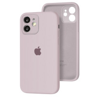 Чехол-силикон оригинал Full Camera Soft Matte iPhone 12 Mini, Lavander