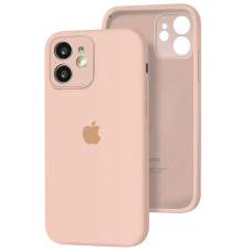 Чехол-силикон оригинал Full Camera Soft Matte iPhone 12 Mini, Pink sand