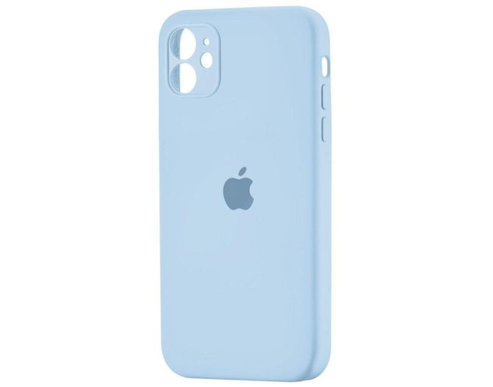 Чехол-силикон оригинал Full Camera Soft Matte iPhone 12 Mini, Lilac cream