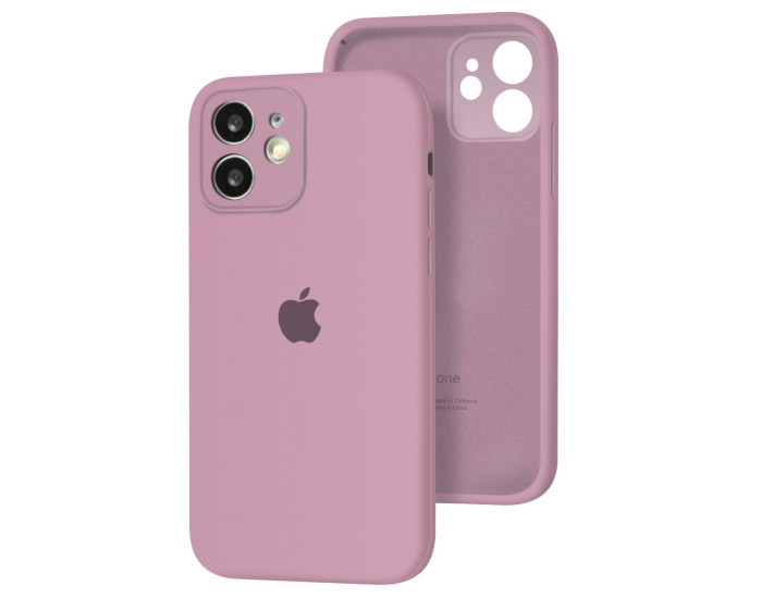 Чехол-силикон оригинал Full Camera Soft Matte iPhone 12 Mini, Lilac pride